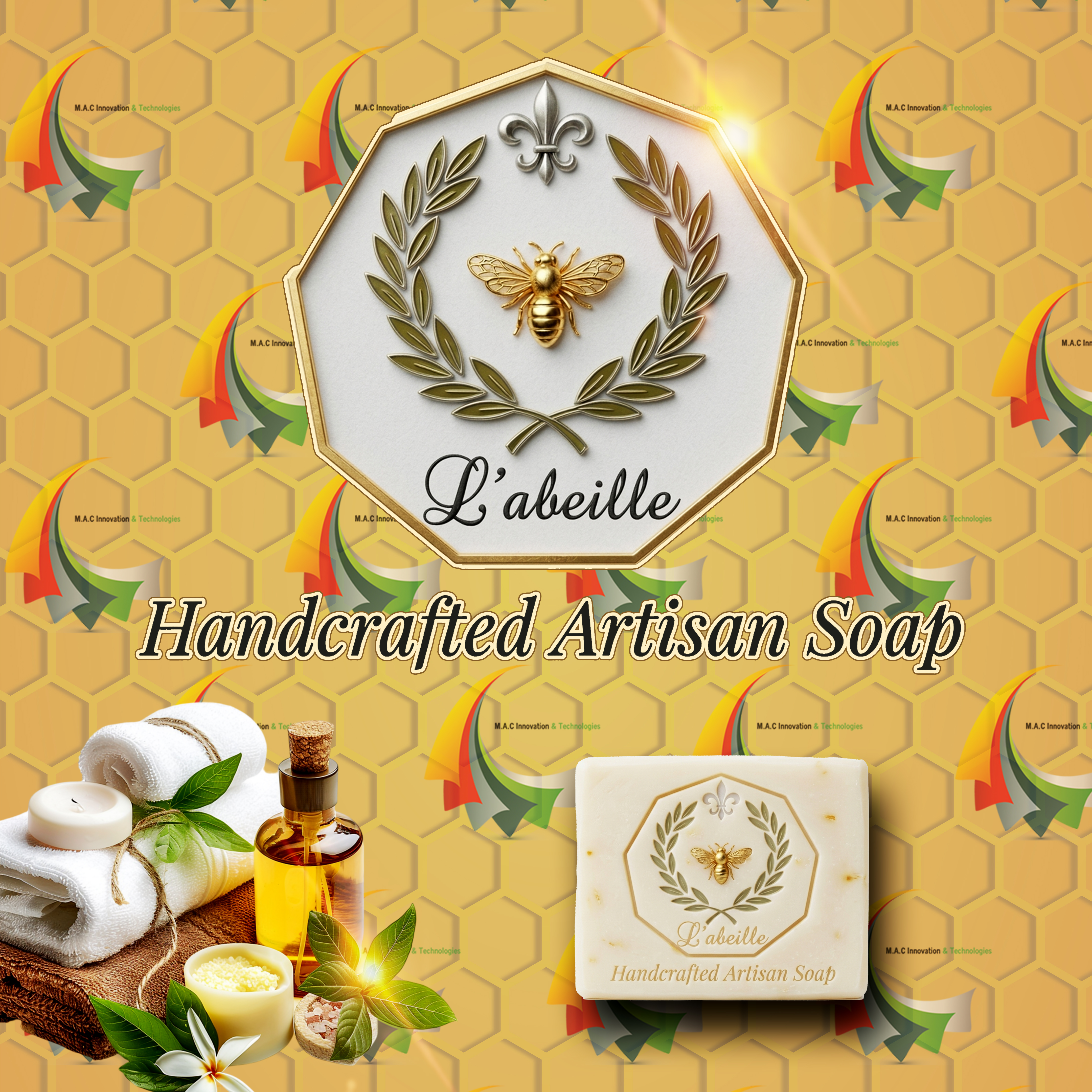 Melissa Handcrafted Soaps Banner Sample